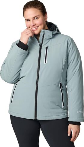 Free Country Women's Winter Softshell Coat Jacket Lined Warm Insulated Hooded Fleece Water & Wind Resistant-Thermo Super II in Saudi Arabia