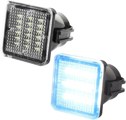 LED License Plate Light for Colorado Canyon 2004-2012 Pickup Truck, Replace OEM# 20985454, 20985455 Led Rear Tag Lamp, 6000K White Lights, 2 PCS in Saudi Arabia