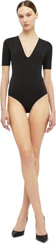Wolford Deep V String Body for Women Elegant Bodysuit with Striking Neckline and Premium Skin-Caressing Fabric in Saudi Arabia