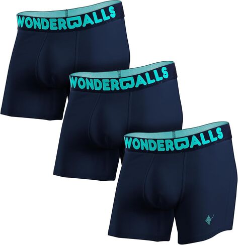Wonderballs Short Boxer Briefs for Men - Certified Non-Toxic Ultra-Soft Peruvian Pima Cotton Modal Athletic Underwear for Men in Saudi Arabia