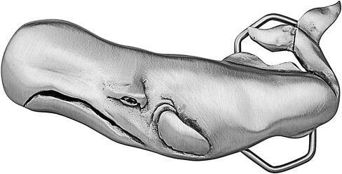 Indiana Metal Craft Men's Sperm Whale 3D Belt Buckle Belts in Saudi Arabia
