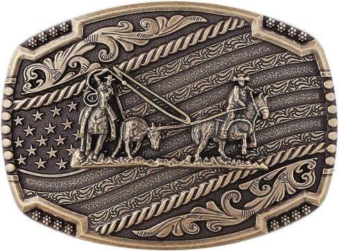 Western Belt Buckle for Men American Flag Deer Longhorn Bull Horse Cowboy Belt Buckles Rodeo Cowgirl Square Buckles in Saudi Arabia