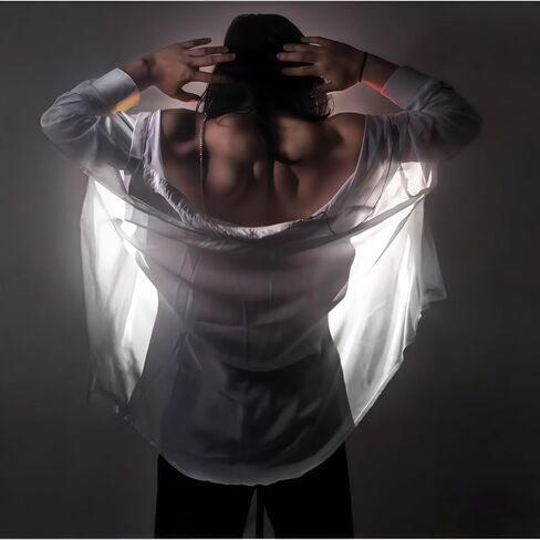 Silk Sheer Button-Down Shirt Lightweight Breathable Long Sleeve Collar Versatile Layering for Evening Resort and Beach in Saudi Arabia