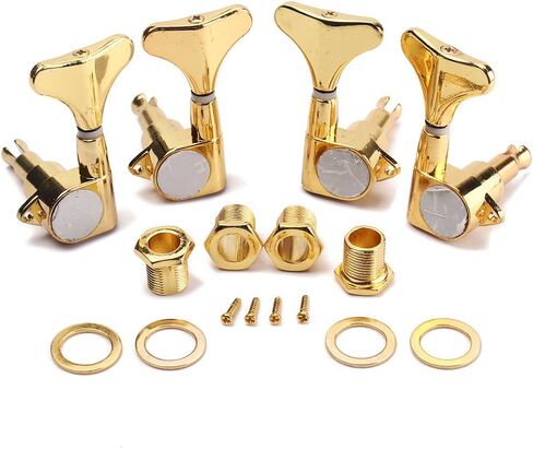 Acoustic Guitar Tuner Machine Head Red Electric Guitar Tuning Key 3x3 Closed Guitar Tuning Pegs Metal in Saudi Arabia