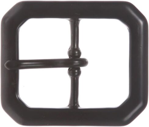 1 1/4 Inch Center Bar Single Prong Solid Brass Octagon Rectangular Belt Buckle in Saudi Arabia