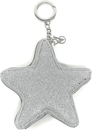 Victoria's Secret Keychain, Coin Purse, Pouch Bag Charm (Silver star) in Saudi Arabia