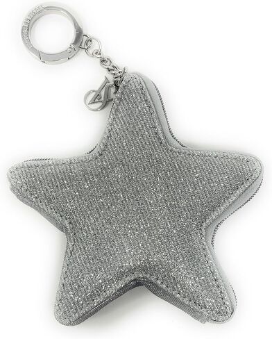 Victoria's Secret Keychain, Coin Purse, Pouch Bag Charm (Silver star) in Saudi Arabia