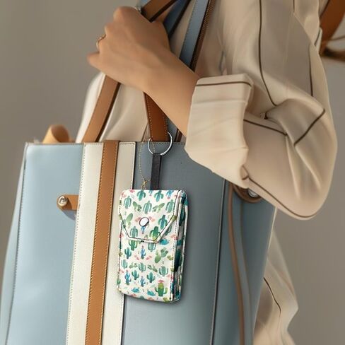 1 Pack Portable Tissue Bag Snap Pocket Tissues Mini Travel Holder Napkin Organizer Reusable Canvas Tissue Packs, Hummingbird Flower in Saudi Arabia