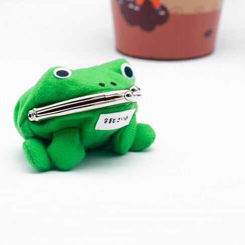 Cute Anime Frog Coin Purse – Plush Small Money Pouch, Fun Cosplay Gift for Fans in Saudi Arabia
