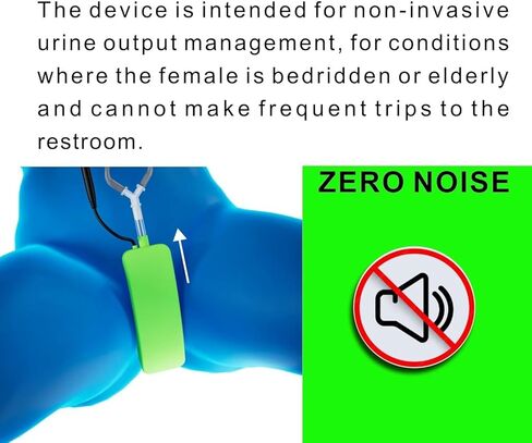 نظام جمع البول للقسطرة الخارجية من HOOMSOINS للاستخدام النسائي، فتائل جامع البول، مستشعر حساس غير جراحي، يجب أن يكون لدى دار رعاية سلس البول الأنثوي- A80 in Kuwait