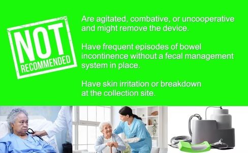 نظام جمع البول للقسطرة الخارجية من HOOMSOINS للاستخدام النسائي، فتائل جامع البول، مستشعر حساس غير جراحي، يجب أن يكون لدى دار رعاية سلس البول الأنثوي- A80 in Kuwait