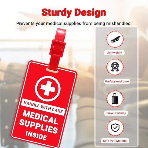 عبوتان من بطاقات الأمتعة الهشة مع بطاقة هوية الاسم، مقبض مع بطاقة العناية لحقيبة السفر أو الحقائب، بطاقة الأمتعة للنساء والرجال، سهلة التعرف عليها، (قطعتان) in Kuwait