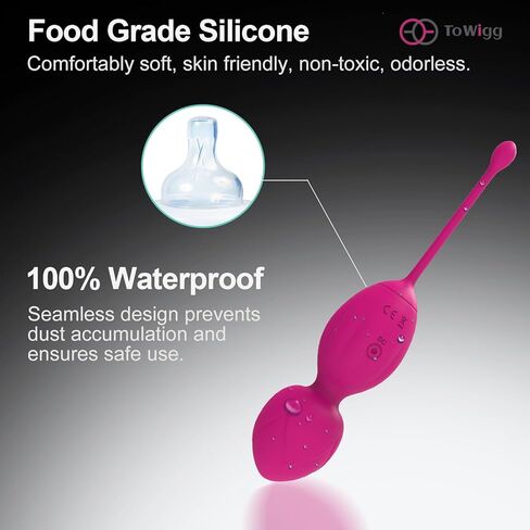 Ben Wa Balls Kegel Balls for Sexual Pleasure, Sex Kegel Balls for Women, Sexual Tools for Female with Reomote Control, Wearable Vibrating Eggs G Spot Clitoral Egg Vibrator in Saudi Arabia