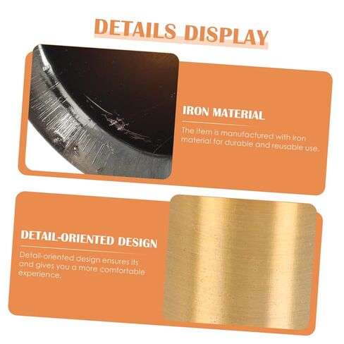 TEHAUX شمعة الثريا التشفيه كم 10 حزمة 30x80mm الحديد قاعدة غطاء الإضاءة الملحقات لمصابيح قلادة مناسبة لديكور المنزل والأحداث in Saudi Arabia