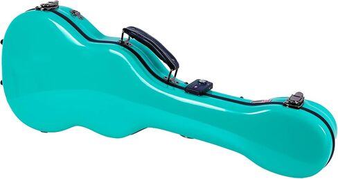 Crossrock Deluxe Fiberglass Case for Soprano Ukulele with TSA Lock-White (CRF2020SUWT) in Saudi Arabia