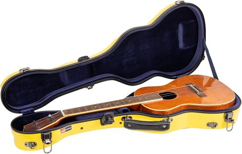 Crossrock Deluxe Fiberglass Case for Soprano Ukulele with TSA Lock-White (CRF2020SUWT) in Saudi Arabia