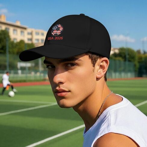2026 Soccer World Cup Hat - Adjustable Baseball Cap,World Cup Merchandise Gifts Accessories Decorations in Saudi Arabia