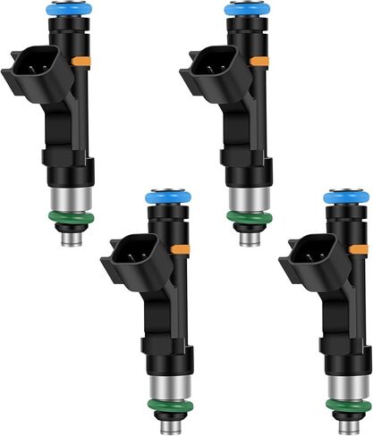 Injectors Kit,SCITOO 4 Holes Fuel Injector fit for 2008-2011 for Ford for Focus 2.0L, 2010-2011 for Ford for Transit Connect 2.0L, Set of 4 in Saudi Arabia
