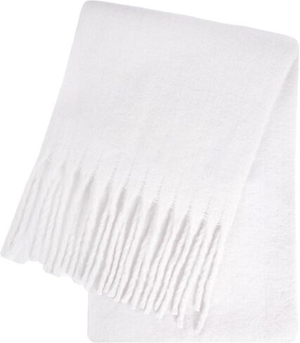 Soft Fall Winter Thick Scarf Plaid Large Oversized Scarves for Women Western Style Travel Wrap in Saudi Arabia