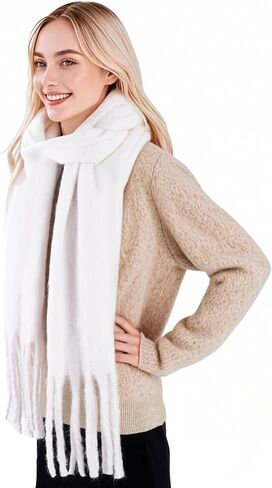 Soft Fall Winter Thick Scarf Plaid Large Oversized Scarves for Women Western Style Travel Wrap in Saudi Arabia