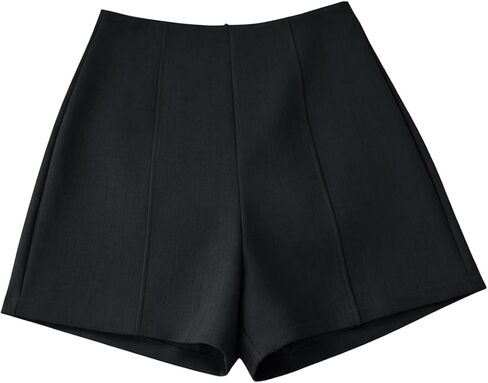SHENHE Women's High Waisted Shorts Dressy Casual Zipper Back Office Work Shorts in Saudi Arabia
