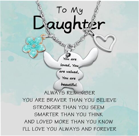 قلادة وبطاقة تهنئة من You are My Sunshine، عيد الميلاد المجيد لابنة الأخت in Kuwait