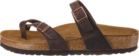 صندل نسائي من Birkenstock Mayari قابل للتعديل عند أصابع القدم من الفلين، مقاس 37 متوسط ​​EU in Kuwait