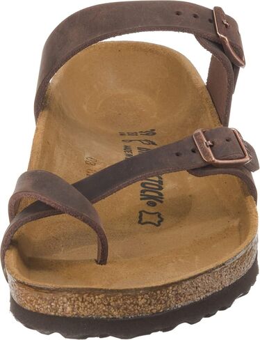 صندل نسائي من Birkenstock Mayari قابل للتعديل عند أصابع القدم من الفلين، مقاس 37 متوسط ​​EU in Kuwait