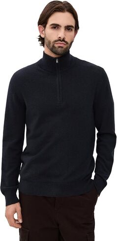 Vince Men's Cashmere Quarter Zip Sweater in Saudi Arabia