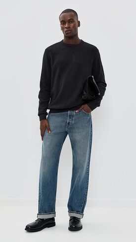Faherty Men's Jackson Crew Sweater in Saudi Arabia