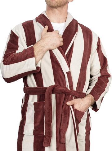 80’s High School Day Off Movie Relaxing Bathrobe Halloween Costume Bath Robe Cosplay - One Size in Saudi Arabia