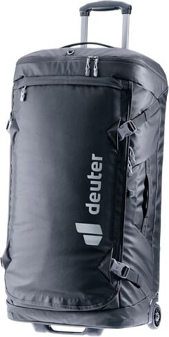 Deuter Duffel Pro Movo 90, Roller Duffel Bag Luggage, 90 Liter - Black in Saudi Arabia