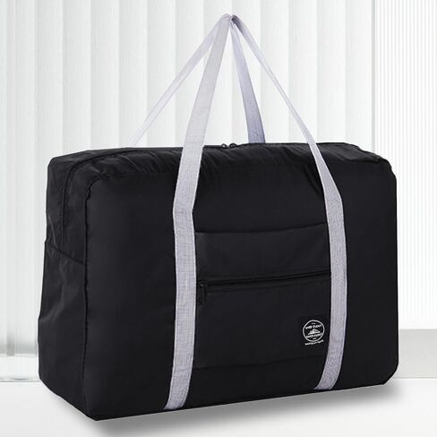 Travel Duffel Foldable Luggage Tote Carry-on for Spirit Airlines Personal Item Weekender Overnight Bag (Pink) in Saudi Arabia