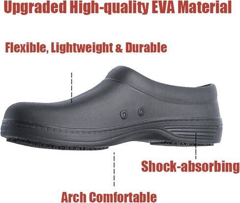 SECHRITE Chef Shoes Women Men Slip Resistant Garden Work Kitchen Shoes Waterproof Non Slip Nursing Clogs Food Service Shoe in Saudi Arabia