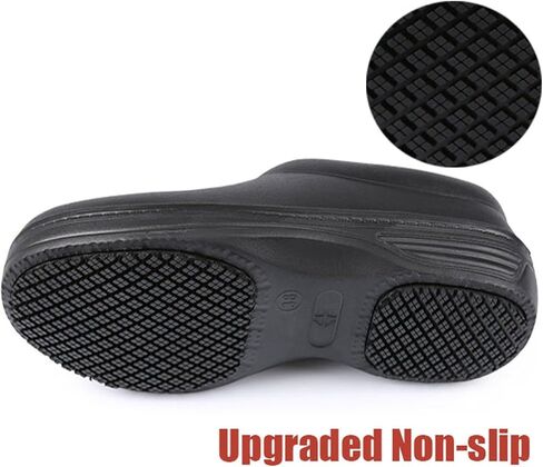 SECHRITE Chef Shoes Women Men Slip Resistant Garden Work Kitchen Shoes Waterproof Non Slip Nursing Clogs Food Service Shoe in Saudi Arabia