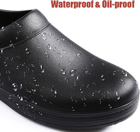 SECHRITE Chef Shoes Women Men Slip Resistant Garden Work Kitchen Shoes Waterproof Non Slip Nursing Clogs Food Service Shoe in Saudi Arabia