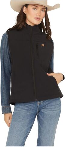 Cinch Women's Black Wind Proof Vest in Saudi Arabia