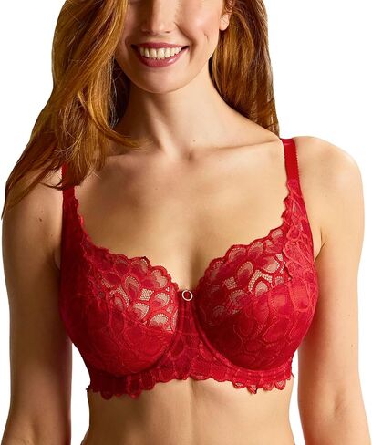 Panache Women’s Allure Full Cup Bra – Sheer Lace with Side Sling & Power Mesh Support in Saudi Arabia