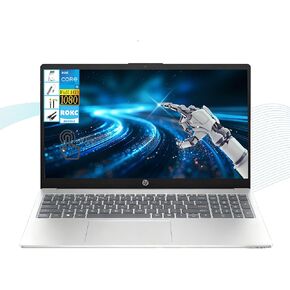 HP AI-Powered Laptop| 15.6" FHD Computer| 64GB RAM | 1TB SSD & 128GB Portable SSD| Intel Core i5-1235U| Webcam| Wi-Fi 6| Long Battery Life| Copilot Ready| Ultra Light| USB-C|Windows 11 | RK Bundle in Kuwait