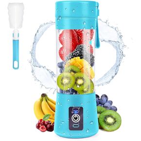MIAOKE Portable Blender,Fashion Portable Blender for Shakes and Smoothies 11.8 Oz,Magnetic USB Fast Charging Mini Mixer Bottle,Take It for Traveling, Outdoor, Gym, Office, Cars, Gift -PK in Kuwait