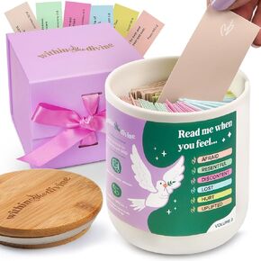 Bible Verse Jar with Read Me When Verses – Inspirational Prayer Jar for Women, Men, or Kids – Scripture Jars with Color-Coded Bible Verses – Daily Encouragement in a Keepsake Gift in Saudi Arabia