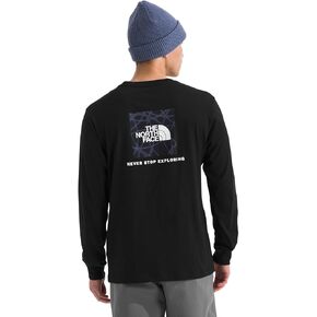 تي شيرت رجالي من The North Face Evolution Sun Halos Box NSE بأكمام طويلة in Saudi Arabia