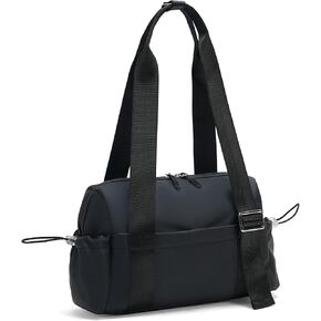 حقيبة رياضية صغيرة للنساء، حقيبة صغيرة خفيفة الوزن من القماش الخشن مع حجرة مبللة مقاومة للماء للحمل على حقيبة عطلة نهاية الأسبوع طوال الليل للنساء أثناء السفر والتمارين الرياضية in Kuwait