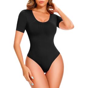 Anygirl Strapless Shapewear Bodysuit Tummy Control Seamless Full Body Shapewear Body Shaper Jumpsuit Tops in Saudi Arabia