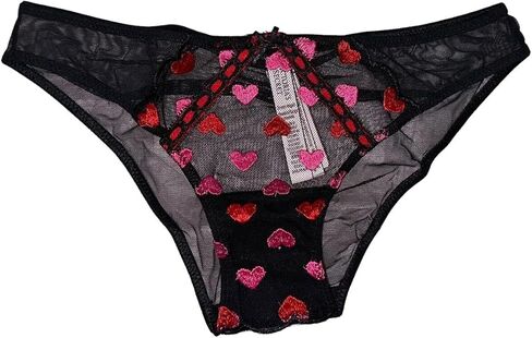Victoria's Secret Heart Embroidery Cheekini/Cheeky Panty Multicolor New in Saudi Arabia