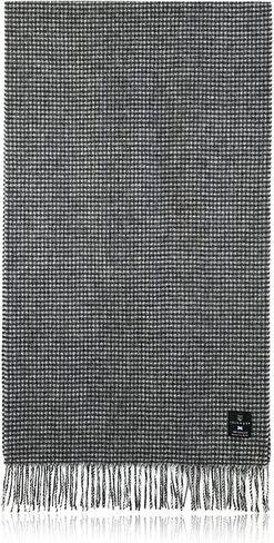 Islander Scottish Scarf with Traditional Highland Patterns and Tassels 100% Lambswool in Saudi Arabia