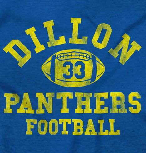 Brisco Brands Dillon Panthers Football Jersey 33 Sweatshirt for Men or Women in Saudi Arabia