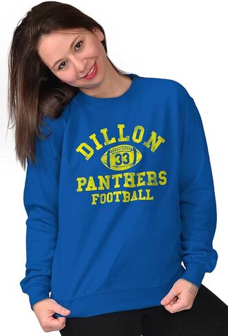 Brisco Brands Dillon Panthers Football Jersey 33 Sweatshirt for Men or Women in Saudi Arabia