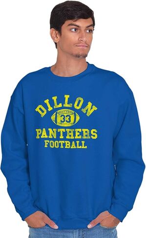 Brisco Brands Dillon Panthers Football Jersey 33 Sweatshirt for Men or Women in Saudi Arabia