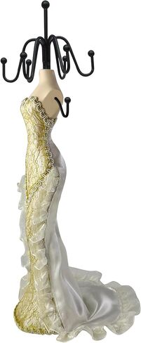Generic Jewelry Mannequin Stand Dress Mannequin Necklace Bracelet Display Holder Organizer (Pink) in Saudi Arabia